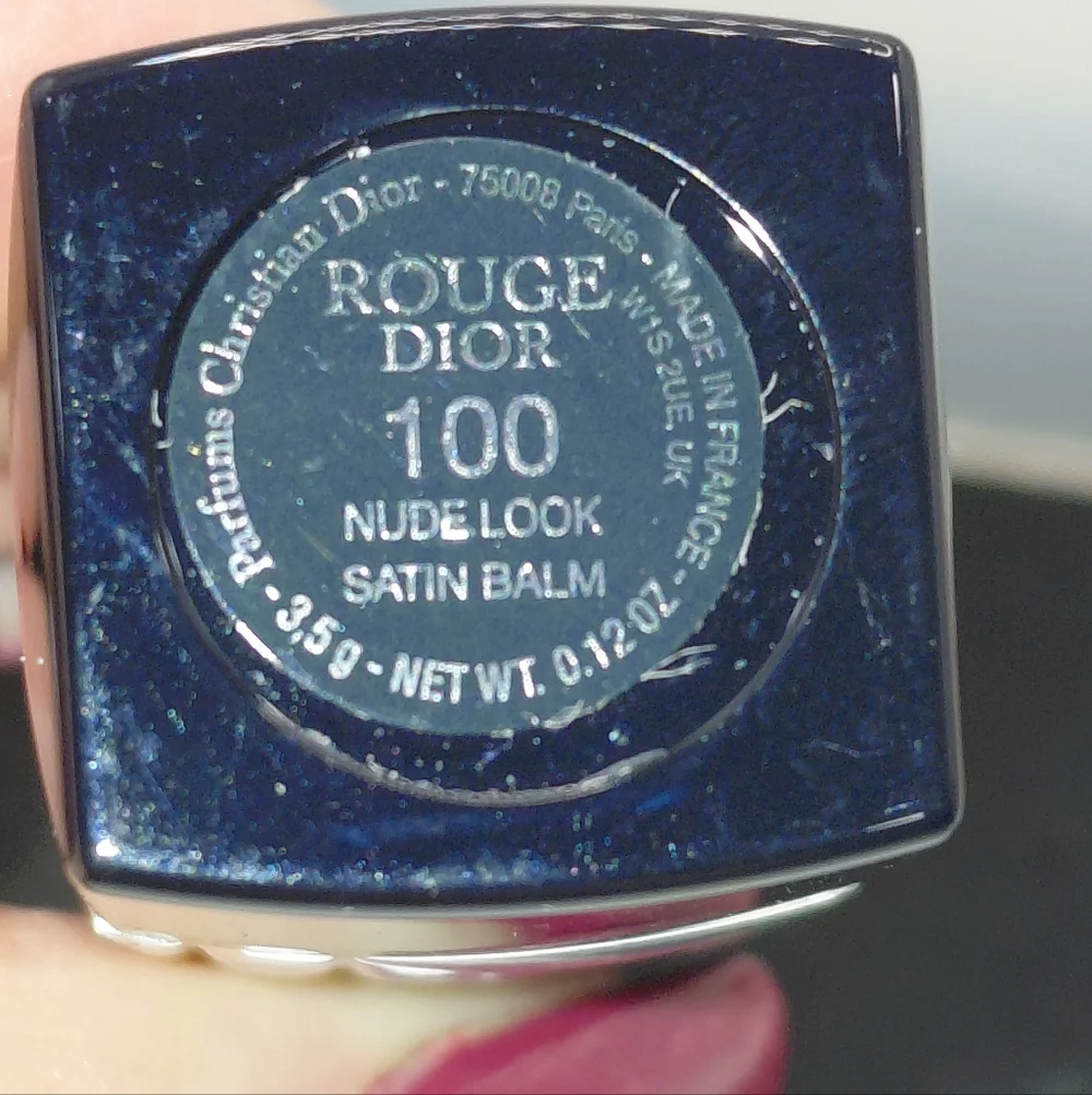DIOR Rouge Satin Lipstick - 100 Nude Look Satin Balm